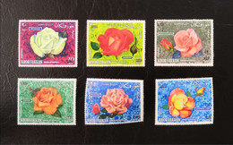 UAE - Khor Fakkan - Roses Photo 1966 (MNH) - Khor Fakkan