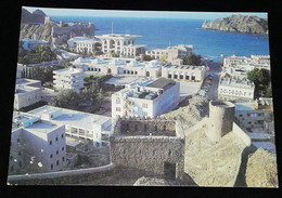 Oman Aerial View Muscat Picture Postcard - Oman