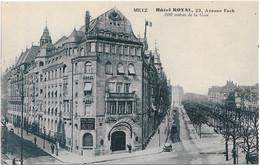 57 - METZ Hôtel ROYAL 23 Avenue Foch - Metz