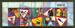 RSA, 2004, MNH Stamp(s), Traffic Drive Alive Strip Of 5, SACC Nr(s). 1605-1609, Scannr. M8076 - Unused Stamps