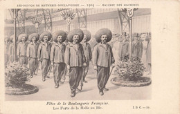 CPA Exposition De Meunerie Boulangerie - 1905 - Galerie Des Machines - Fete De La Boulangerie - Les Forts De La Halle - Esposizioni