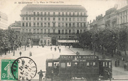 CPAc- Publicité Cacao Van Houten Sur Le Tramway - Circulé En 1913 - Tram