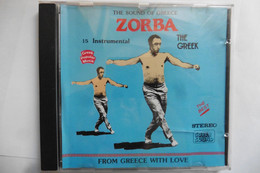 CD Zorba The Greek Le Grec - The Sound Of Greece 15 Titres Instrumental RARE ! - Musiques Du Monde