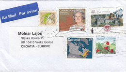 CANADA Cover Letter 6,box M - Poste Aérienne