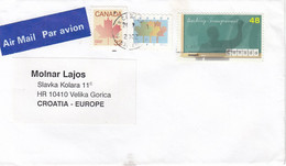 CANADA Cover Letter 9,box M - Poste Aérienne