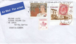 CANADA Cover Letter 13,box M - Airmail