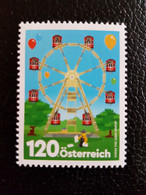 Austria 2022 Autriche 90th Ann LEGO Bricks Toys Danish Kristiansen Wheel 1v Mnh - Unused Stamps