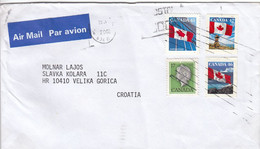 CANADA Cover Letter 15,box M - Airmail