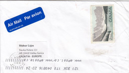 CANADA Cover Letter 20,box M - Airmail