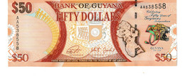 Guyana P.new 50 Dollars 2016  Unc - Guyana