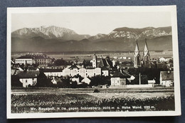Wiener Neustadt 1938, Ansichtskarte Gelaufen - Wiener Neustadt