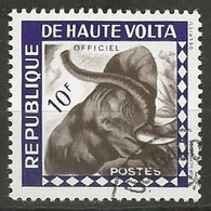 HAUTE-VOLTA / DE SERVICE N° 3 OBLITERE - Haute-Volta (1958-1984)