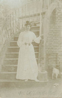 93 - SEINE SAINT-DENIS - VILLETANEUSE - Carte Photo à Identifier Et Dater Femme En Belle Toilette - 10493 - Villetaneuse