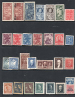 POLAND - 1927/1937 MH COLLECTION OF 29 STAMPS GOOD ISSUES INCLUDED, MH FINE TO VERY FINE Sg£303 - Ongebruikt