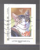 France Collector Oblitéré (Chat) (lignes Ondulées) - Collectors