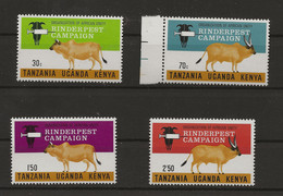 KUT, 1971, SG 297 - 300, Complete Set, Mint Hinged - Kenya, Uganda & Tanzania