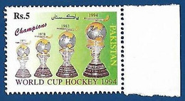 PAKISTAN MNH 1994 PAKISTAN WORLD CUP HOCKEY CHAMPIONS  SPORT SPORTS CHAMPIONSHIP - Pakistán