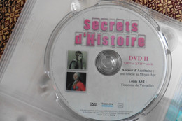 DVD Secrets D'Histoire Stéphane Bern - Aliénor D'Aquitaine -Louis XVI Versailles - Sans Boitier - Documentaire