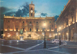 Europe Italy Rome The Capitol Clocktower Postcard - Altare Della Patria