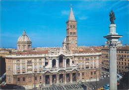 Europe Italy Rome Basilique De St Maria Maggiore Clocktower  Postcard - Altare Della Patria