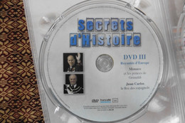 DVD Secrets D'Histoire Stéphane Bern - Monaco Princes Grimaldi - Roi Juan Carlos - Sans Boitier - Dokumentarfilme