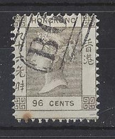 HONG KONG....QUEEN VICTORIA...(1837-01.)....FORGERY.....96c.........USED.... - Ungebraucht