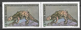 Dinosaurs - Scott 3900 - Struthiosaurs - 90 L - 1994 - Unused Stamps