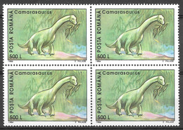 Dinosaurs - Scott 3904 Camarasaurus - 500 L  - 1994 - Unused Stamps