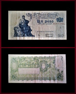 1  Peso - Argentine - 21. Mars .1947 - Etat :  Superbe  -  Cote De Ce Billet  ( 35 € ) Très Rare à Trouver En Collection - Argentina
