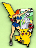 Gros Pin's BD Fantaisie Jessica & Pikachu (Bleu) - #120 - Comics