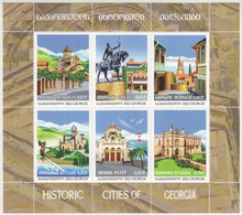 Georgia 2022 Mi#  Historic Cities Of Georgia * * NEW !!! - Georgia