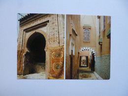 MARRAKECH  -  La Porte Et La Ruelle Menant Au Musée De Dar Si Said  -  MAROC - Marrakech