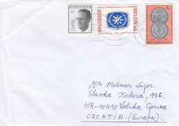 BELGIUM Cover Letter 71,box M - Lettres & Documents