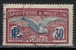 SAINT PIERRE ET MIQUELON           N°  YVERT 112   OBLITERE    ( OB   10/20 ) - Usati