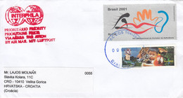 BRAZIL Cover Letter 81,box M - Storia Postale