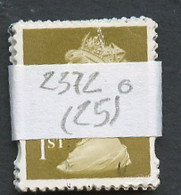 Grande Bretagne - Great Britain - Großbritannien Lot 2002 Y&T N°2372 - Michel N°(?) (o) - 1st Reine - Lot De 25 Timbres - Fogli Completi