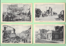 Montauban (Tarn Et Garonne) Inondations Du Midi 1930 - Faubourg Toulousain, Sapiac... - Lot De 4 Cartes Non Circulées - Floods