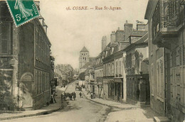 Cosne * Rue St Agnan * Commerces Magasins - Cosne Cours Sur Loire