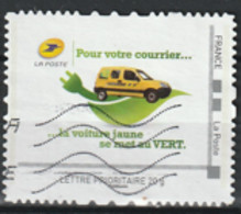 FRANCE Montimbramoi Collector LA POSTE Pour Votre Courrier Voiture électrique Oblitéré - Used Stamps
