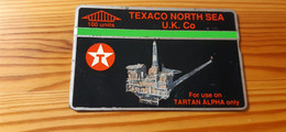 Phonecard United Kingdom 068E - Texaco North Sea - Boorplatformen