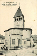 Beaujeu * Rue Et église St Nicolas * L'abside * Attelage - Beaujeu
