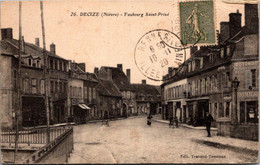 Delcampe - 58 DECIZE - Faubourg Saint Privé (état Coin Droit) - Decize