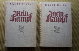 Mein Kampft - édition 1937/1938 Deux Tomes - 5. Wereldoorlogen