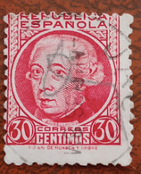 Rare SPAIN Errors Stamp Displaced Image  Used - Plaatfouten & Curiosa