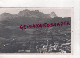 04- BARCELONNETTE - LE CHAPEAU DE GENDARME ET LE PAIN DE SUCRE - CARTE PHOTO 1951 - Barcelonnetta