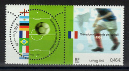 YV 3483 & 3484 N** Se Tenant Champions Du Monde De Football - Prix = Faciale - Neufs