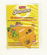 MAGNET SAVANE AMERIQUE DU SUD BRESIL  SOUS BLISTER FERME. - Tourisme