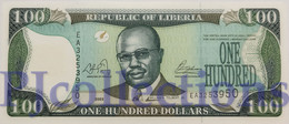 LIBERIA 100 DOLLARS 2003 PICK 30a UNC - Liberia