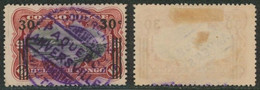 Congo Belge - Mols (récupération) : N°89 Obl Paquebot "Paquebot / Anversville / Courrier De Haute Mer" - 1884-1894