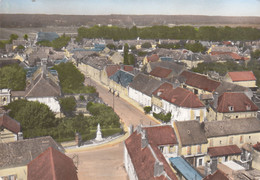 89 - HERY - VUE D'AVION LA RUE CHARLES ROLAND - CPSM - VOIR DEUX SCANS - Hery